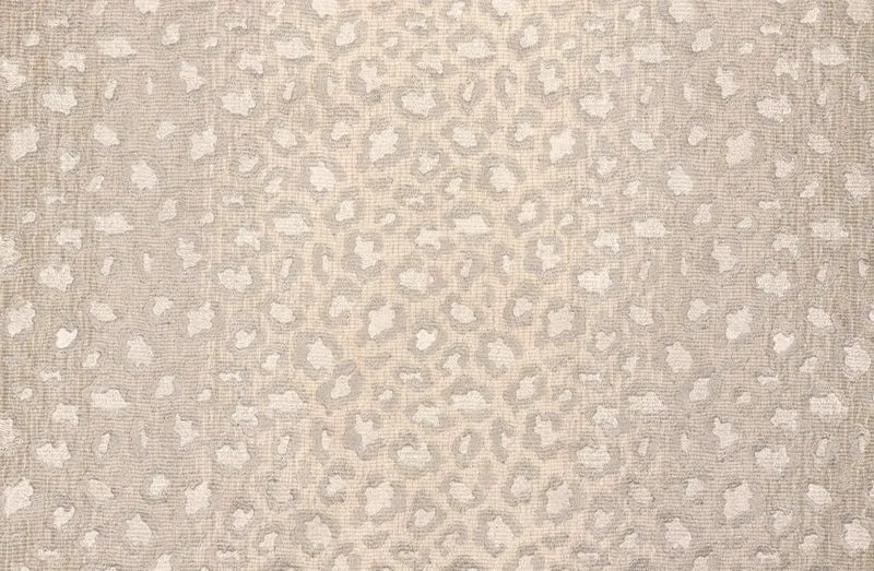 Enmbroidered Spots Silver