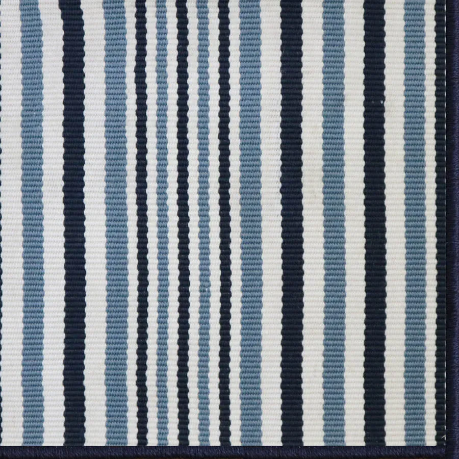 Pietro Stripe Marine Blue