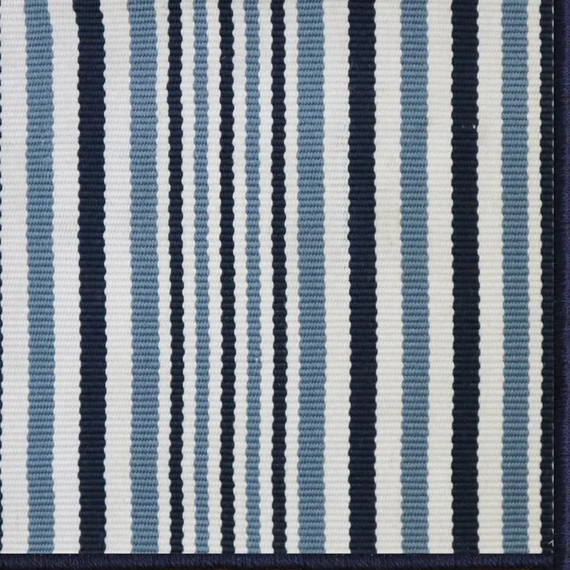 Pietro Stripe Marine Blue