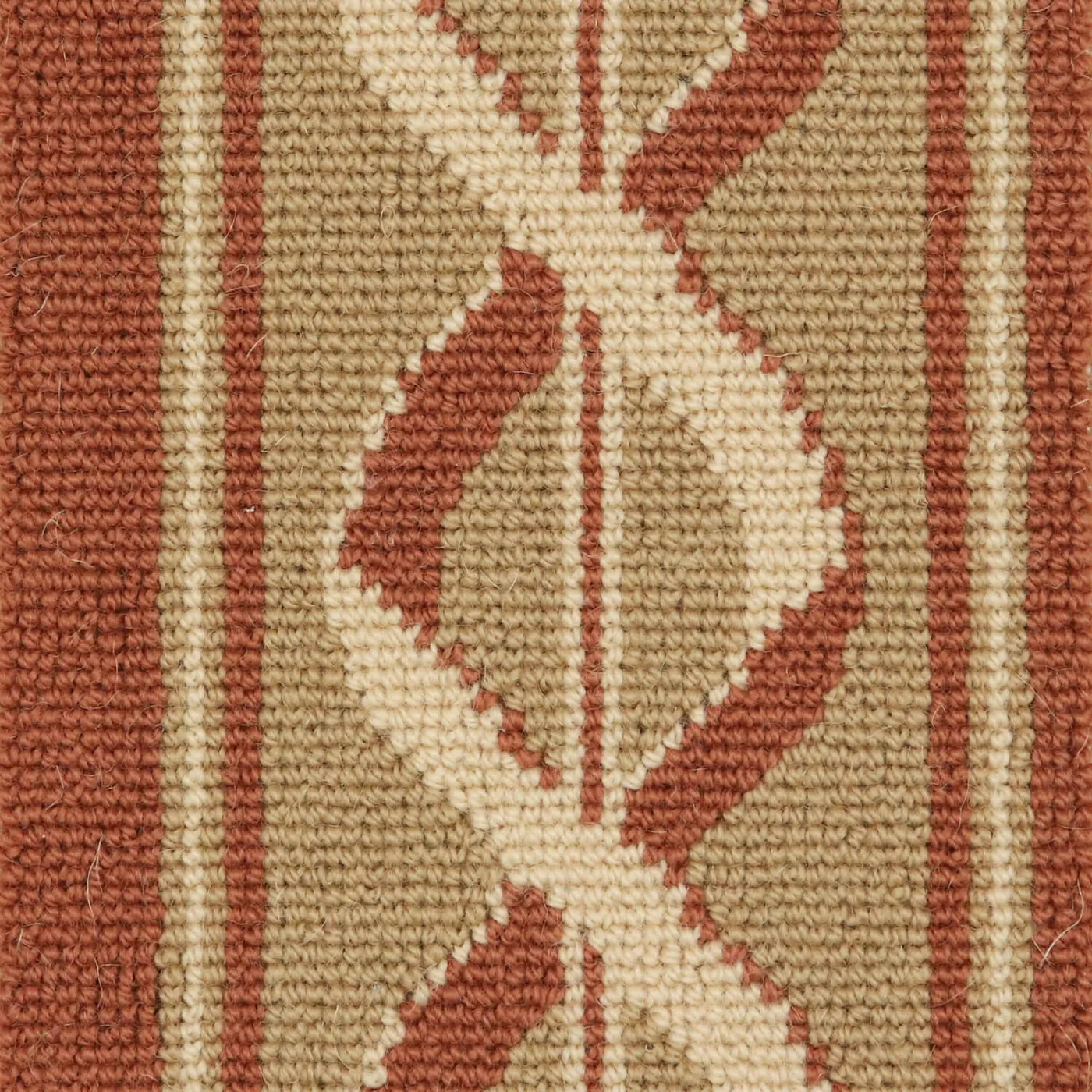 Queen Ribbon Border Sienna