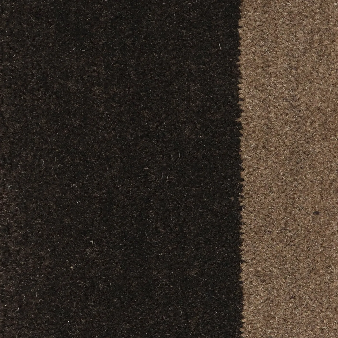 Etched Glass Border Dark Brown