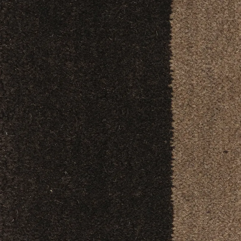 Etched Glass Border Dark Brown