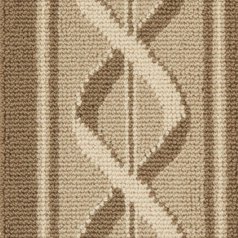 Queen Ribbon Border Tobacco