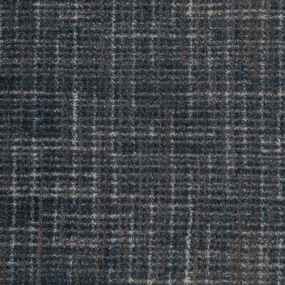 Gridwork Brushed Denim