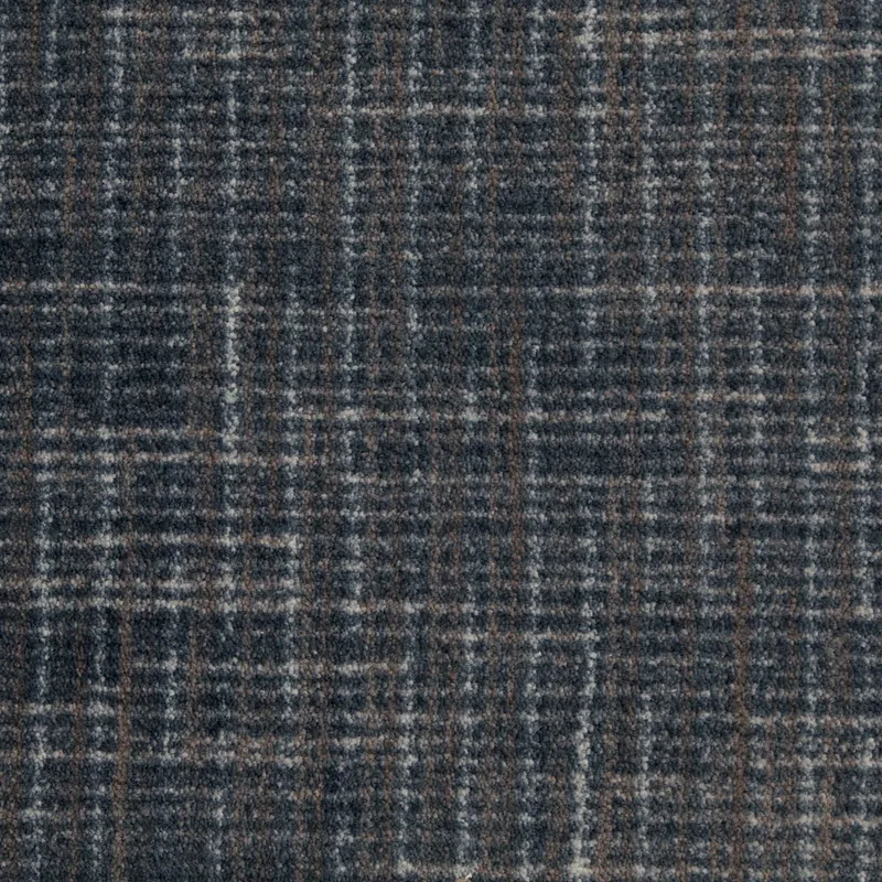 Gridwork Brushed Denim