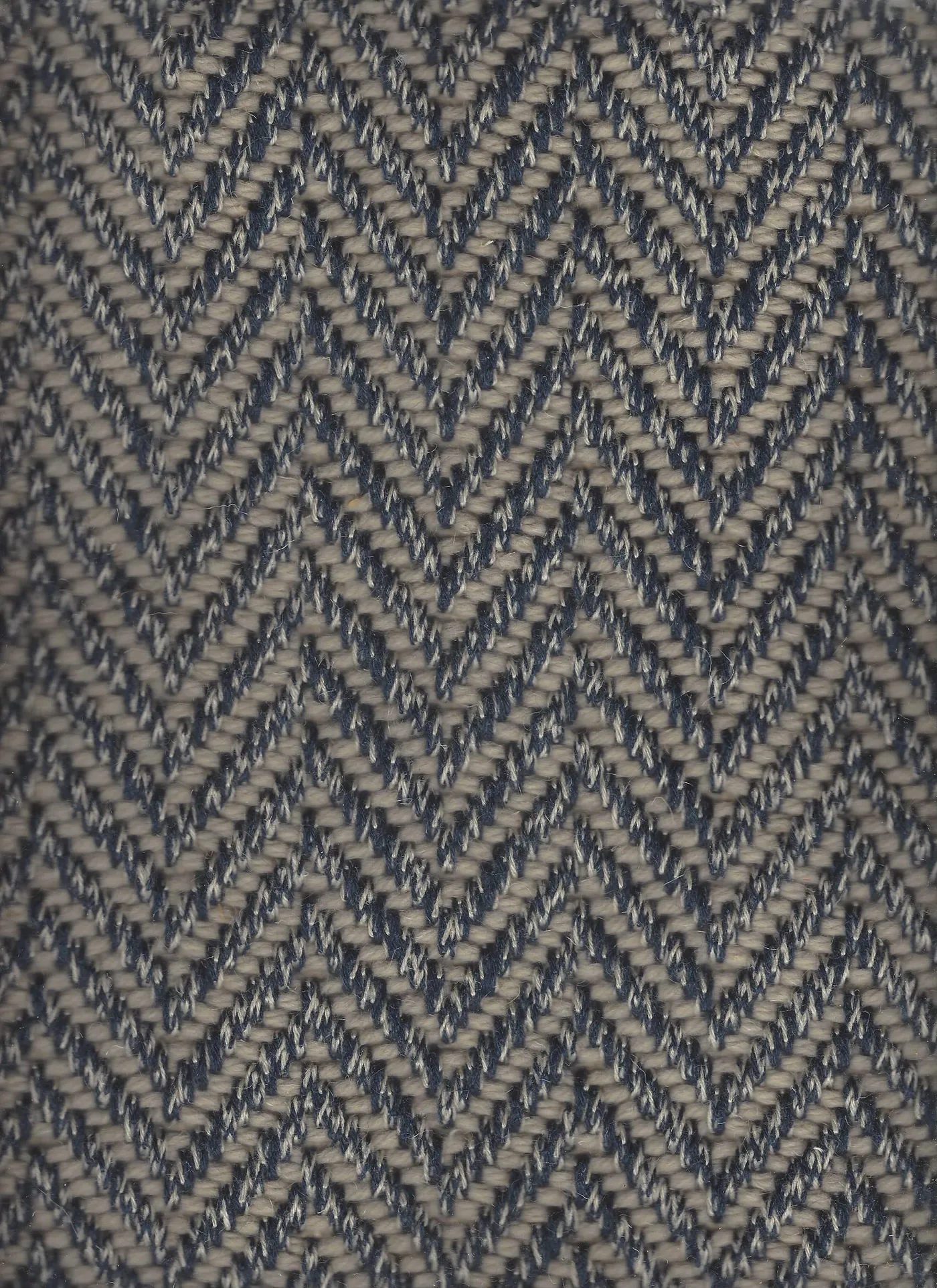 Wool Peaks Navy/Beige