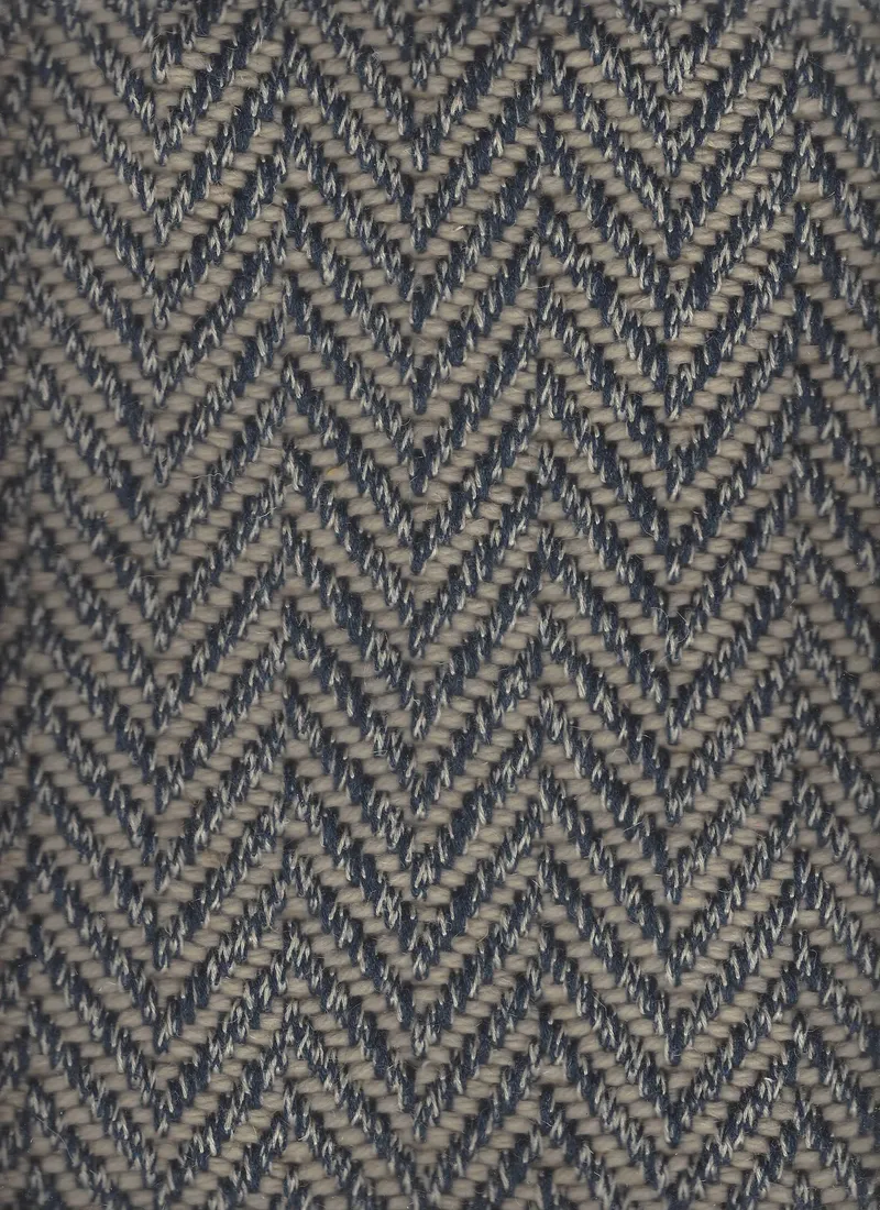 Wool Peaks Navy/Beige