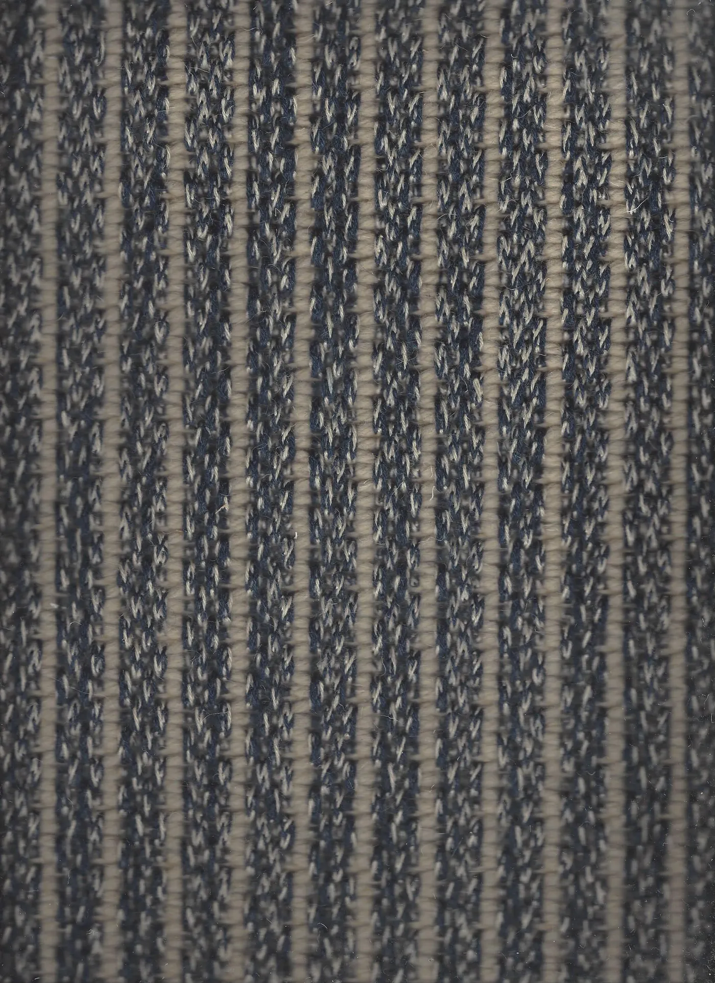 Wool Jersey Navy / Beige