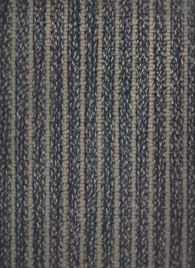 Wool Jersey Navy / Beige