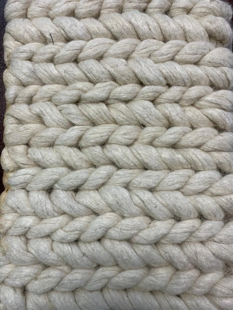 Cobble Braid White