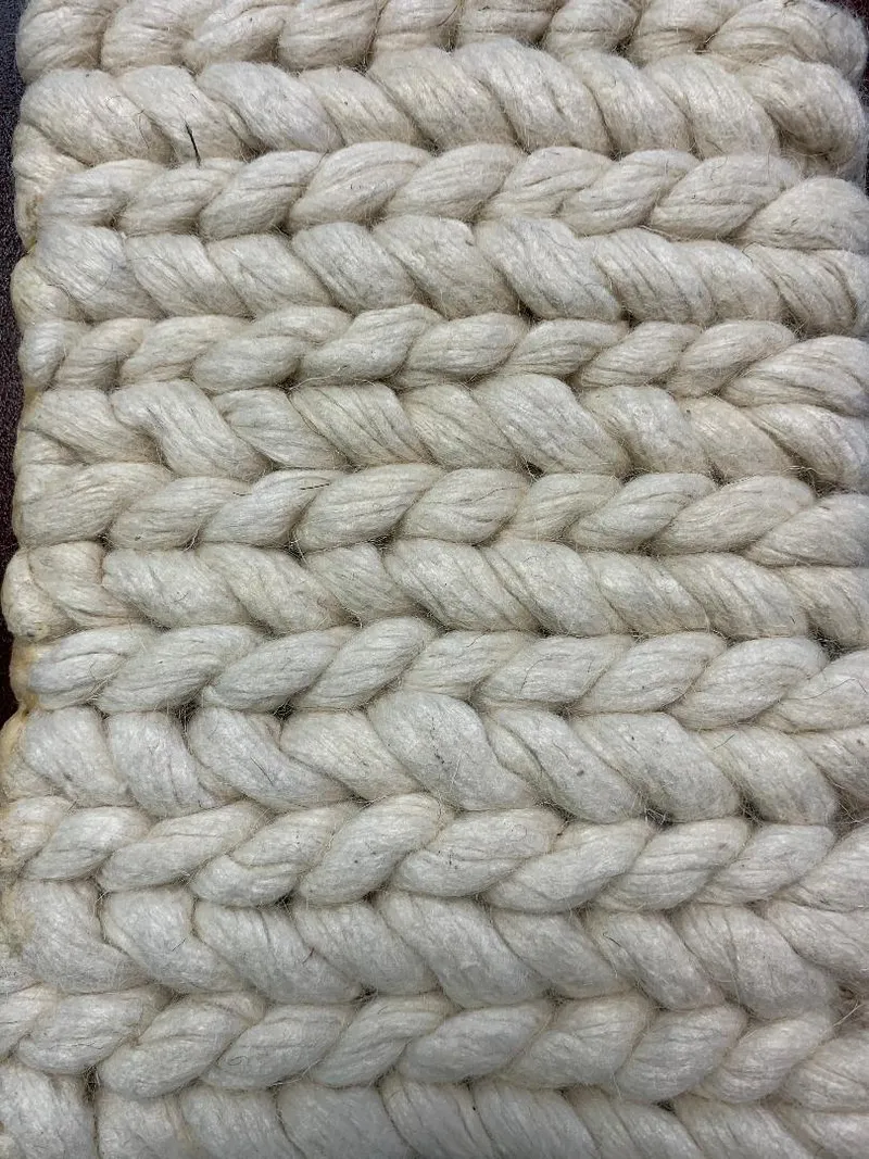 Cobble Braid White