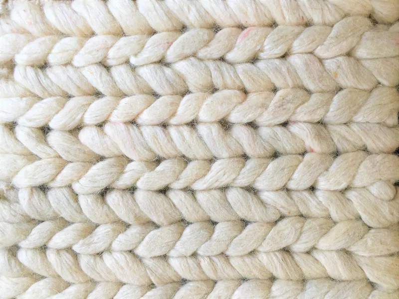 Velez White (100% Felted Wool)