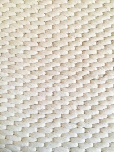 White (100% Felted Wool)