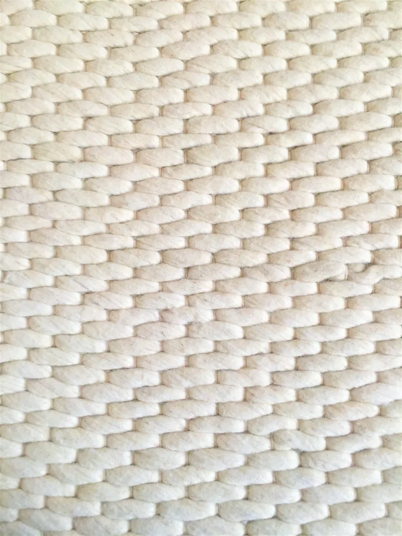 Magnific White (100% Felted Wool)