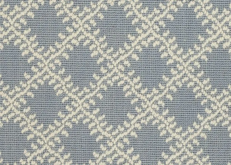 Trellis Stria II Wedgewood Blue