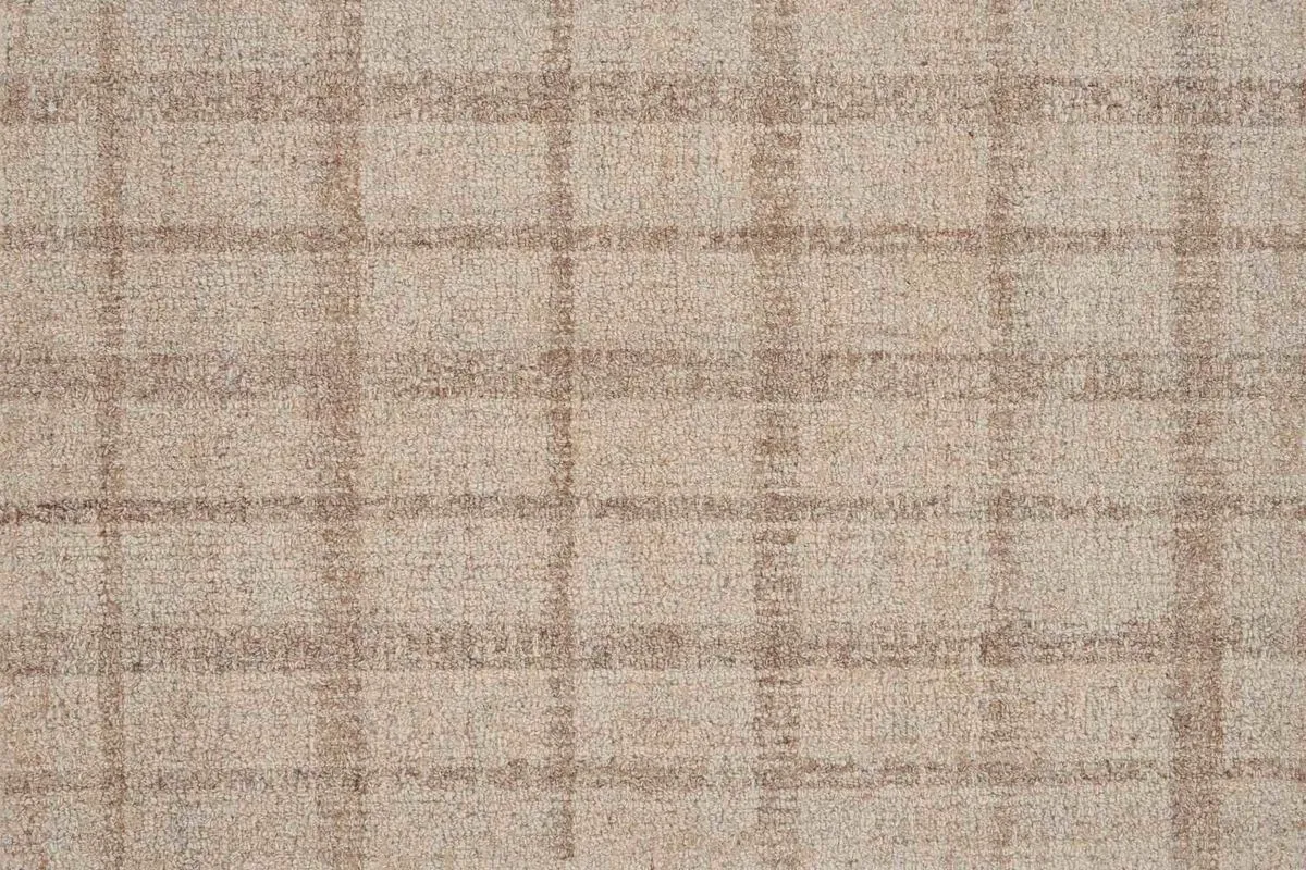 Heather Grid Oatmeal