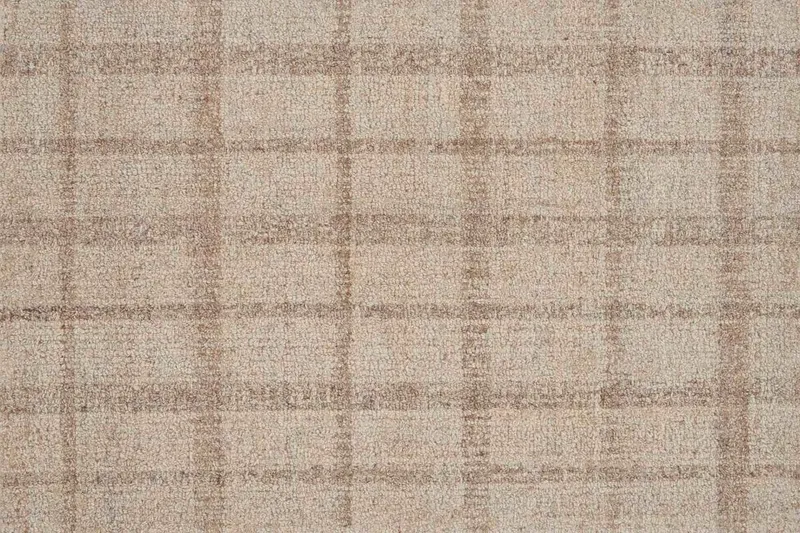 Heather Grid Oatmeal